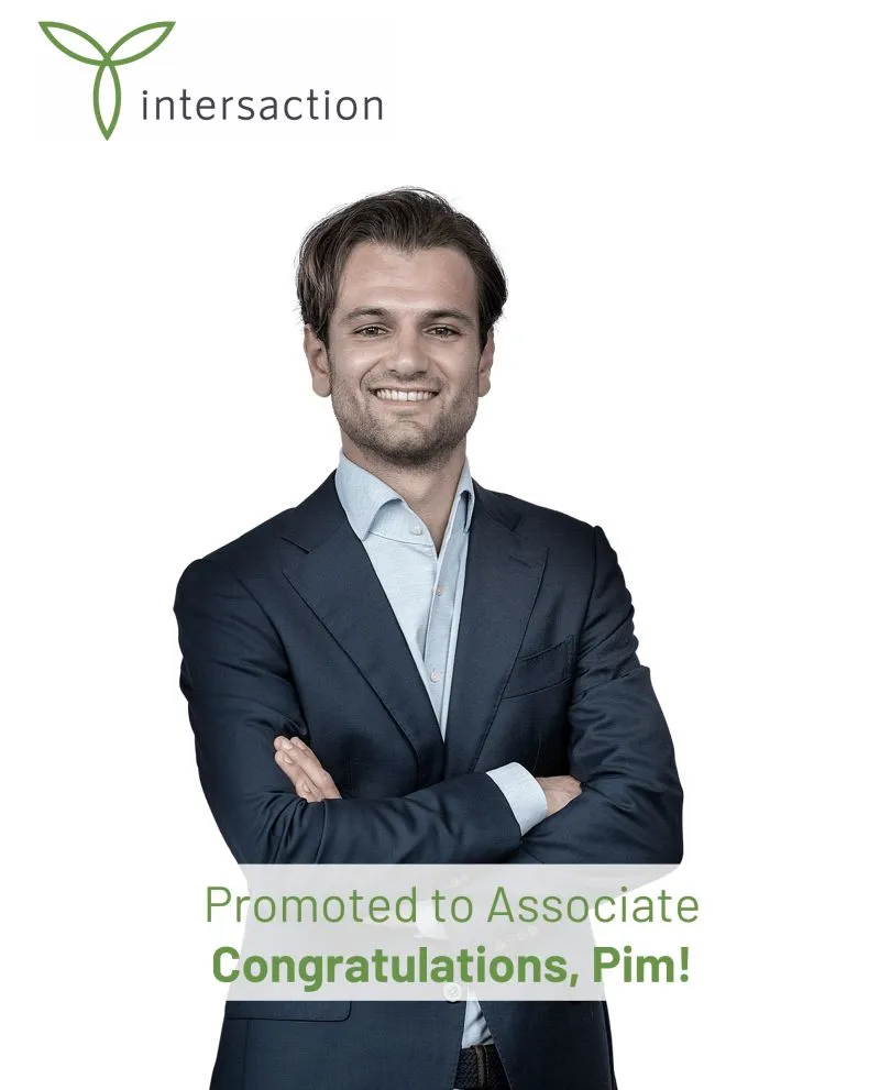 Pim Schlejen gepromoveerd tot Associate bij Intersaction